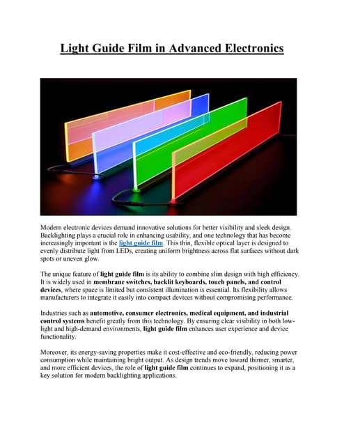 Light Guide Film in Advanced Electronics.pdf
