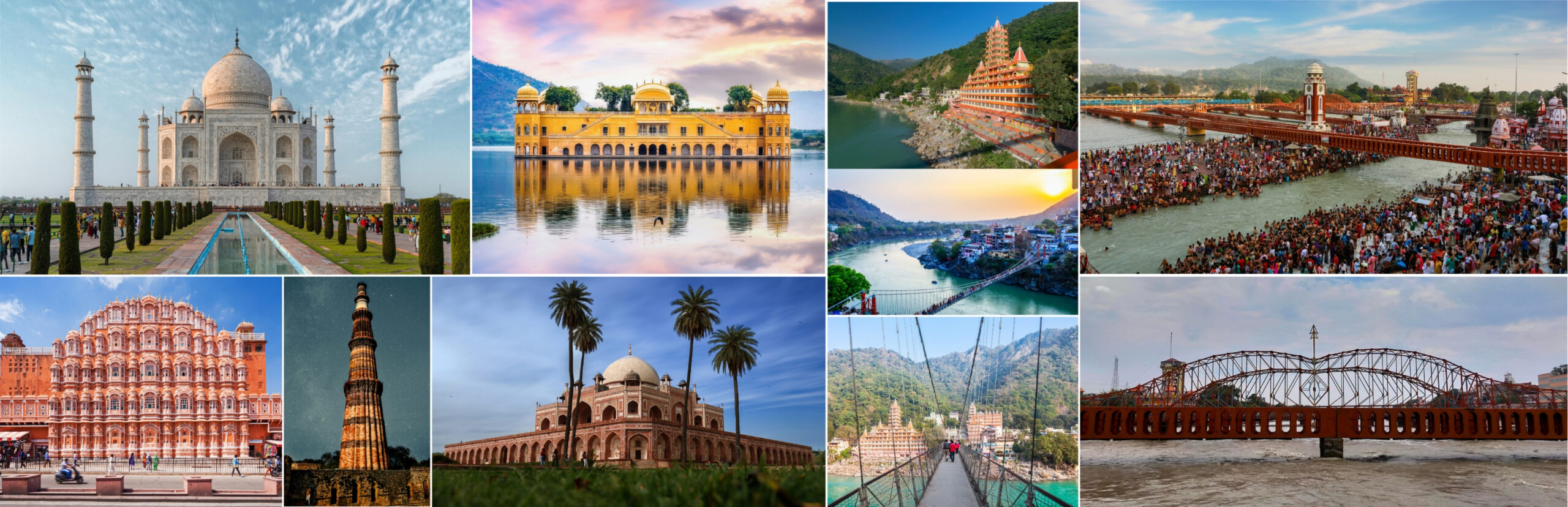 Golden Triangle Tour with Haridwar and Rishikesh, 8 Days Holiday