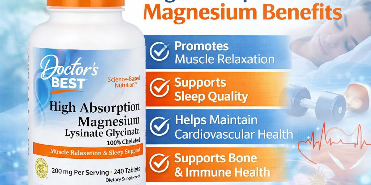 Doctor’s Best High Absorption Magnesium for Sleep, Anxiety, and Muscle Recovery
