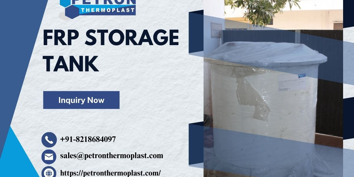 FRP Storage Tanks for Chemical Manufacturing Plants