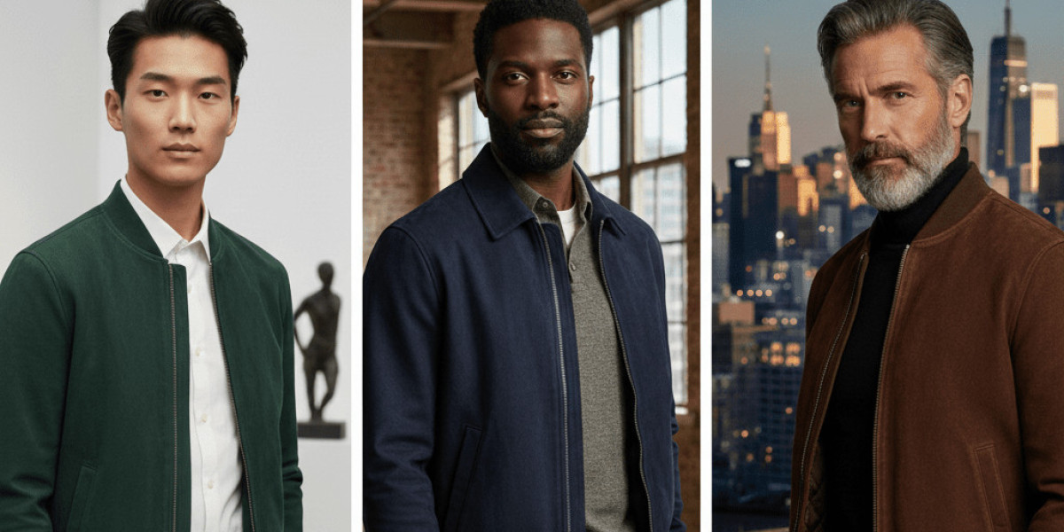 Why Suede Bomber Jackets Are a Modern Essential for Men