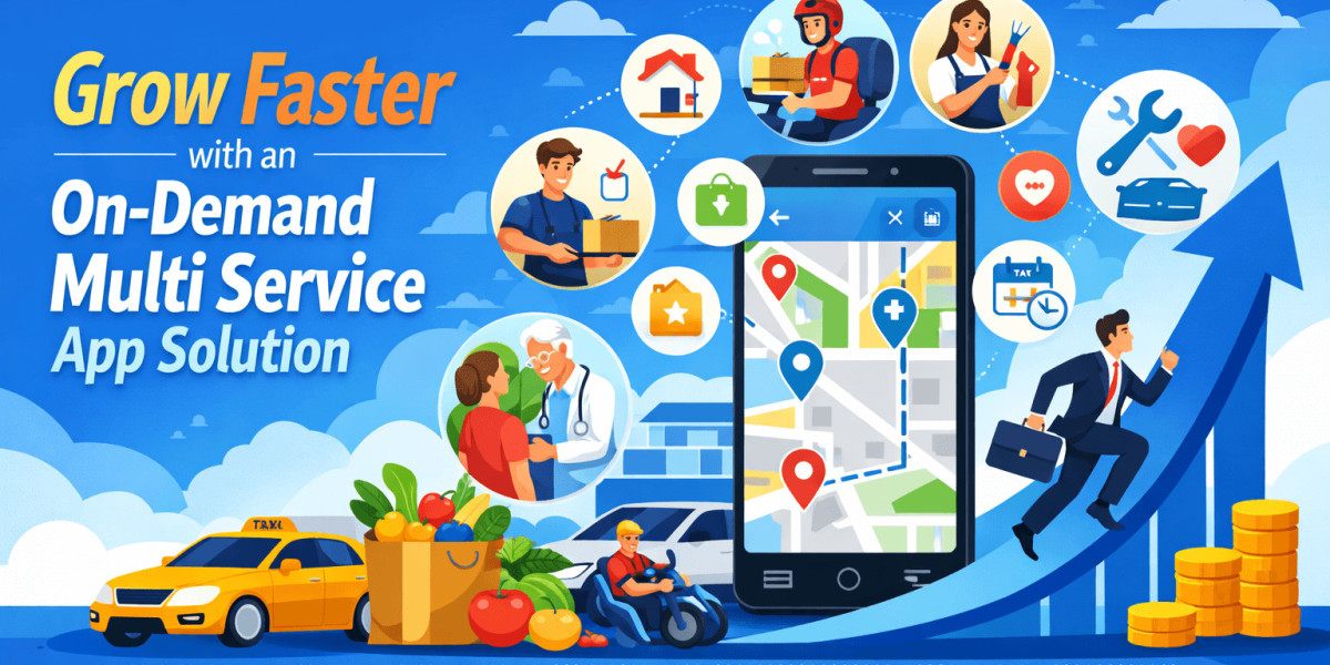 Grow Faster with an On-Demand Multi Service App Solution
