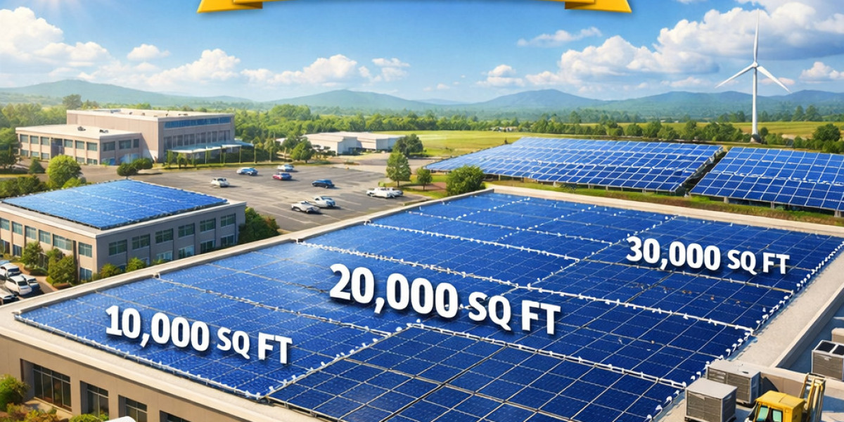 How Much Roof Area Is Needed for a Commercial Solar System? | Complete Guide