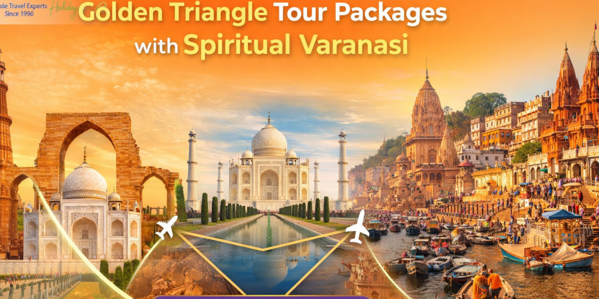 Discover India’s Iconic India Golden Triangle Tour Packages with Spiritual Varanasi