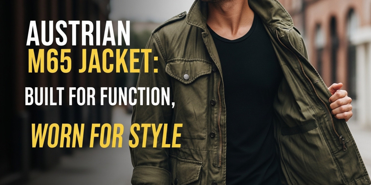 Austrian M65 Jacket: Built for Function, Worn for Style