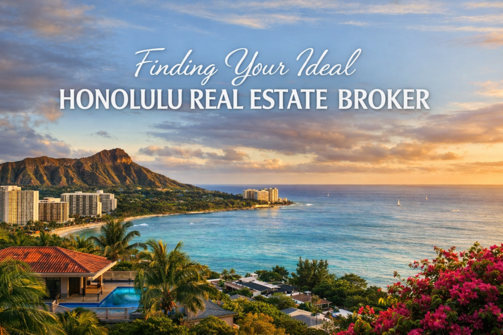 Buying in Paradise: Finding Your Ideal Honolulu Real Estate Broker
