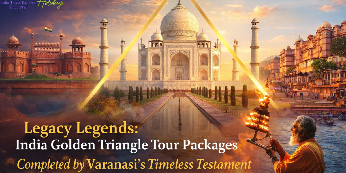 Legacy Legends: India Golden Triangle Tour Packages Completed by Varanasi's Timeless Testament