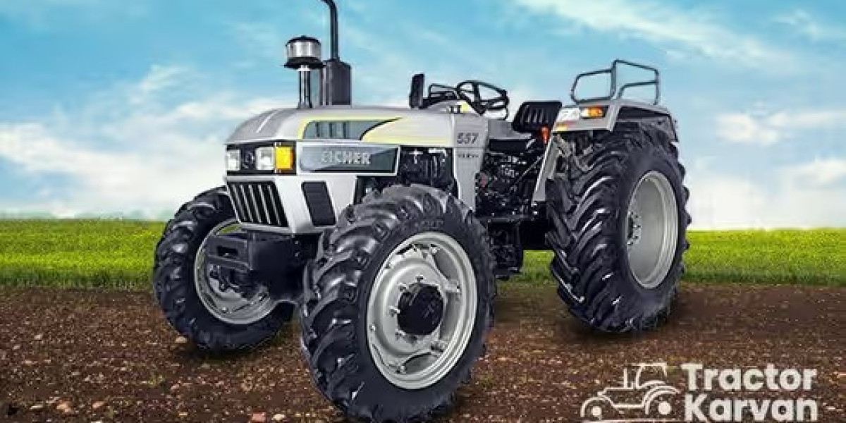 Eicher 557 4WD Tractor - A Trusted Partner of Farmers