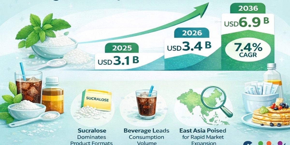 High-Intensity Sweetener Market to Reach USD 6.9 Billion by 2036