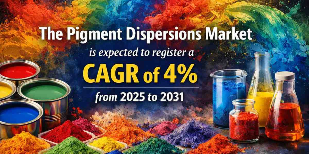 Pigment Dispersions Market to Grow at 4% CAGR from 2025 to 2031 with Strong North America Demand