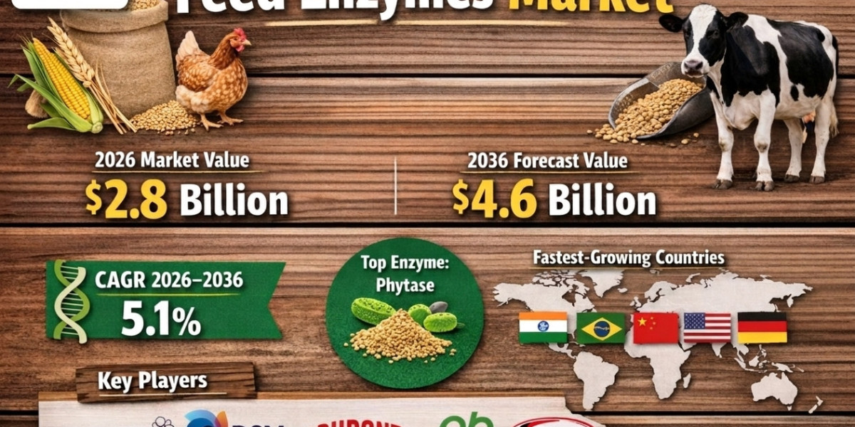 Feed Enzymes Market to Reach USD 3.95 Billion by 2036