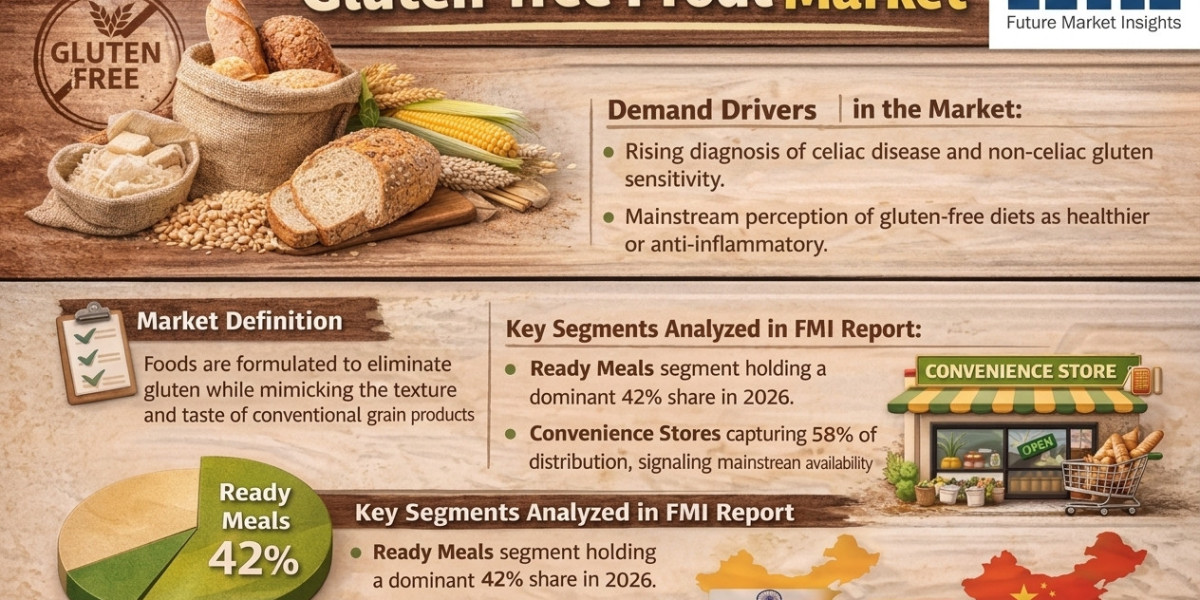 Gluten-Free Product Market to Reach USD 18.6 Billion by 2036