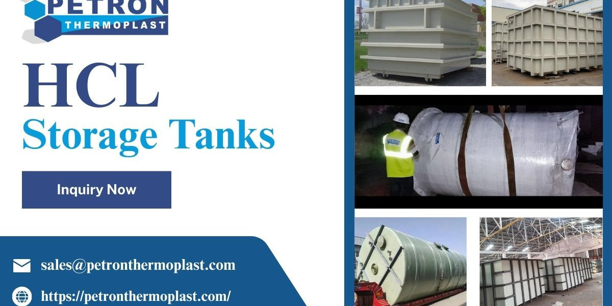 HCL Storage Tanks Designed for Safe Acid Containment