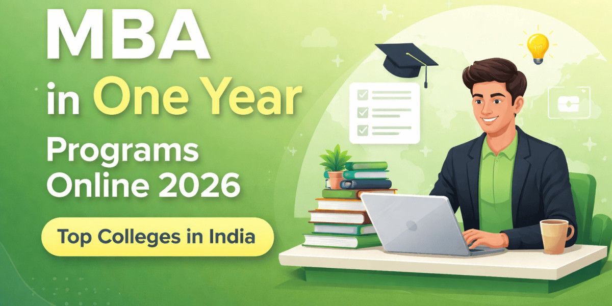 MBA in One Year Programs Online 2026 | Top Colleges India
