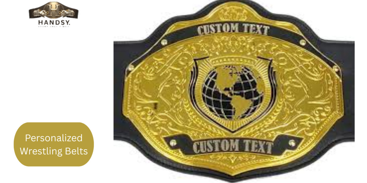 Premium Quality Personalized Wrestling Belts for Championship Events