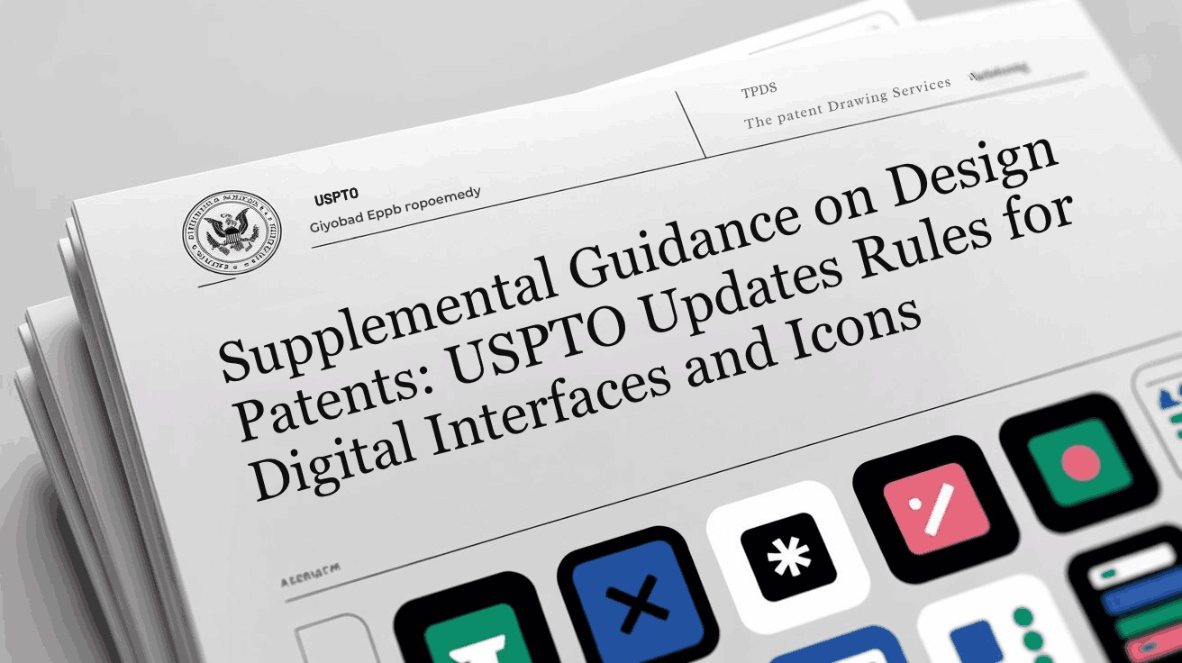 Design Patent Drawing Rules 2026: USPTO New Changes