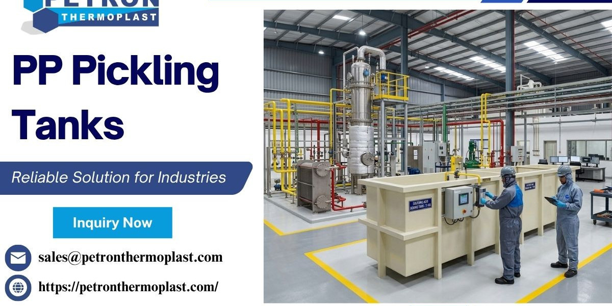 Corrosion Resistant PP Pickling Tank for Long Term Use