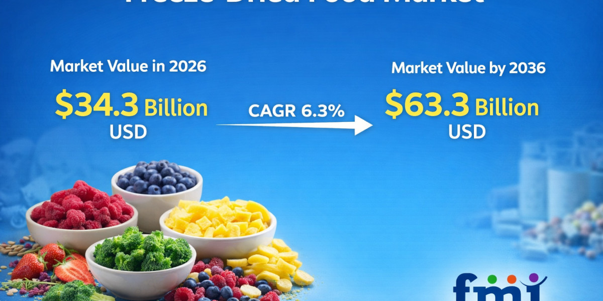 Freeze-Dried Food Market to Reach Significant Value by 2036