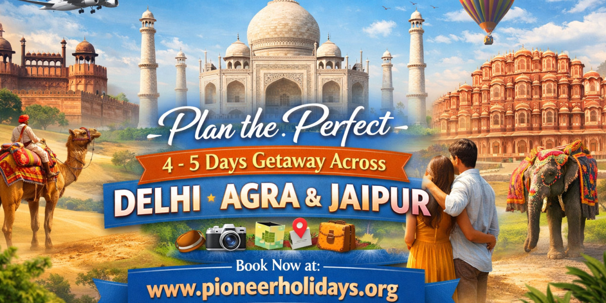 Plan the Perfect 4 - 5 Days Getaway Across Delhi, Agra & Jaipur