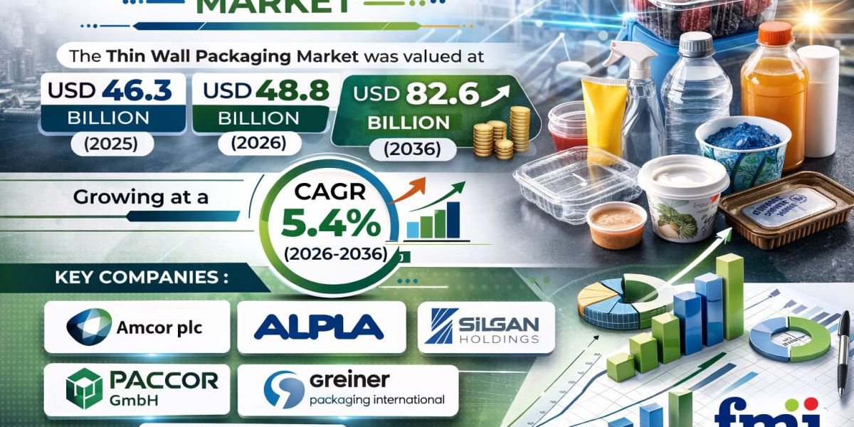 Thin Wall Packaging Market Forecast 2026-2036: Global Market to Reach USD 82.6 Billion by 2036