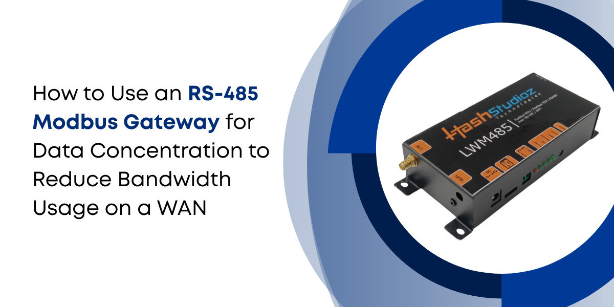 How to Use an RS-485 Modbus Gateway for Data Concentration to Reduce Bandwidth Usage on a WAN