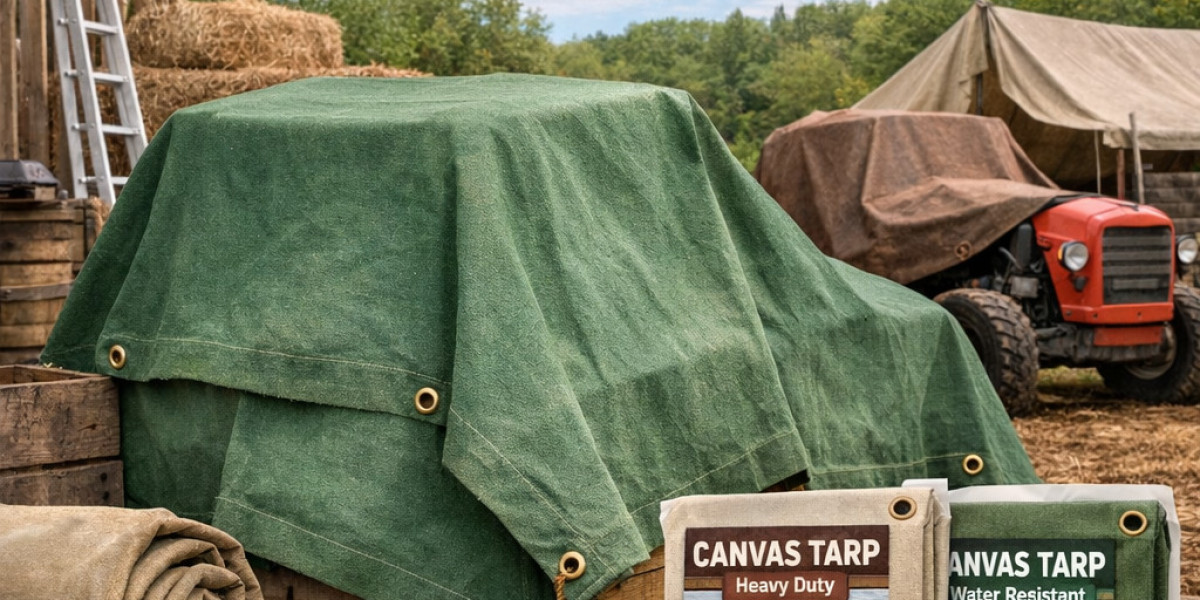 Canvas Tarps at Menards for Durable and Breathable Coverage