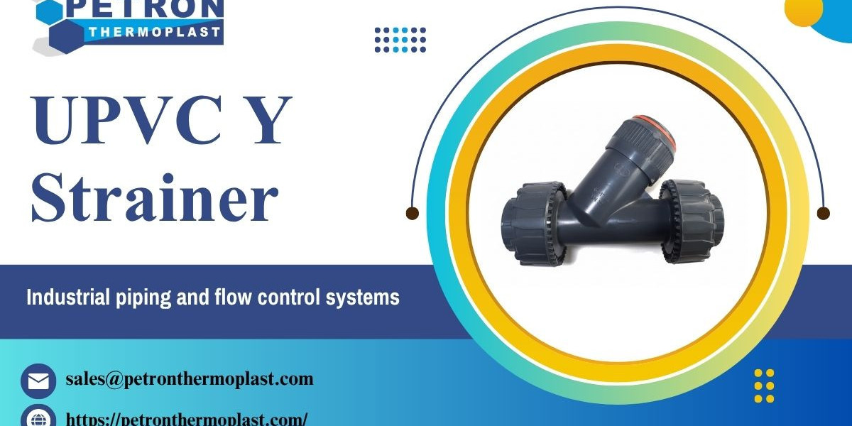 Custom Size UPVC Y Strainer for Chemical Systems