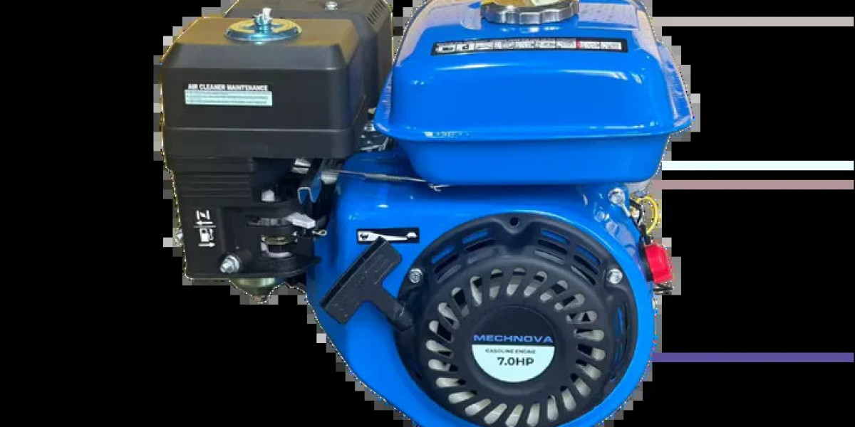 Machnova ME70A Gasoline Engine – Powerful 7HP 4-Stroke Engine for Agricultural and Industrial Machines