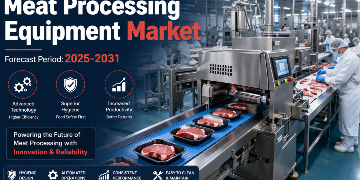 US Drives Majority Share in Meat Processing Equipment Market: Future Outlook 2031