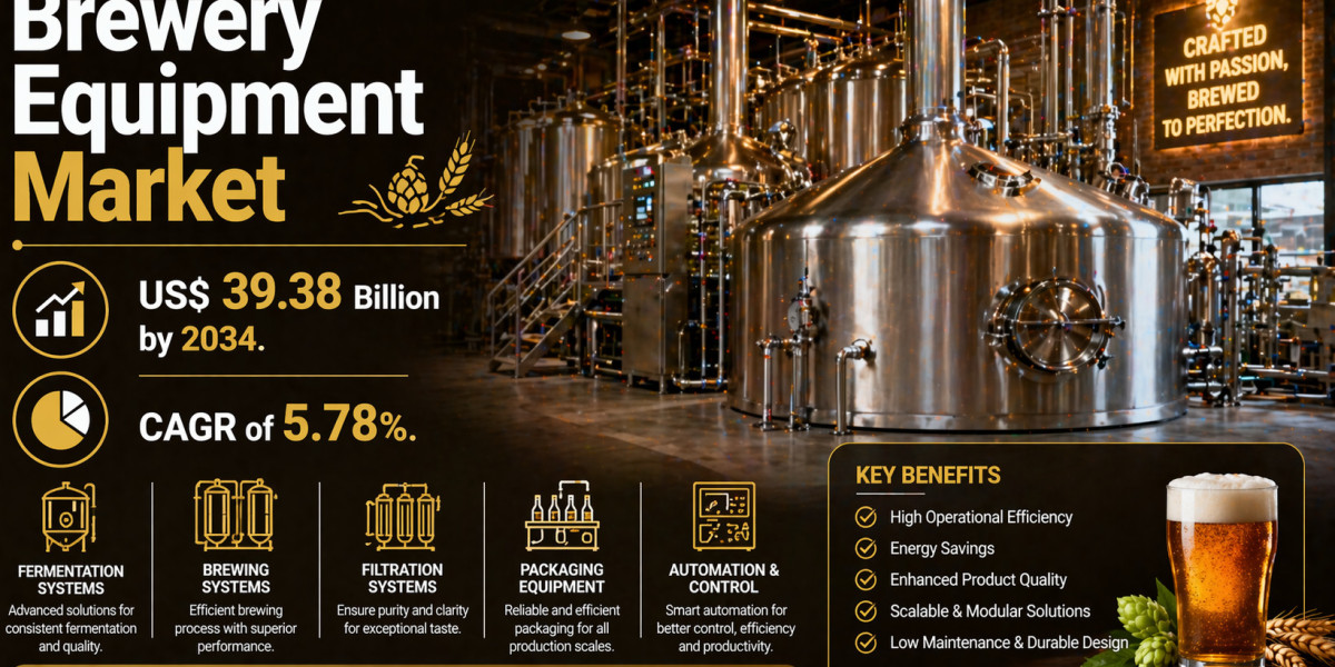 Global Brewery Equipment Market Demand: Trends, Growth Drivers, and Industrial Outlook