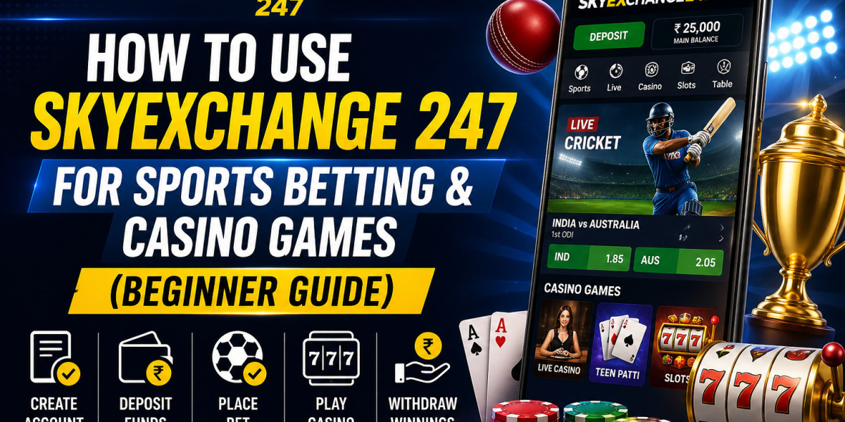 How to Use SkyExchange 247 for Sports Betting & Casino Games (Beginner Guide)