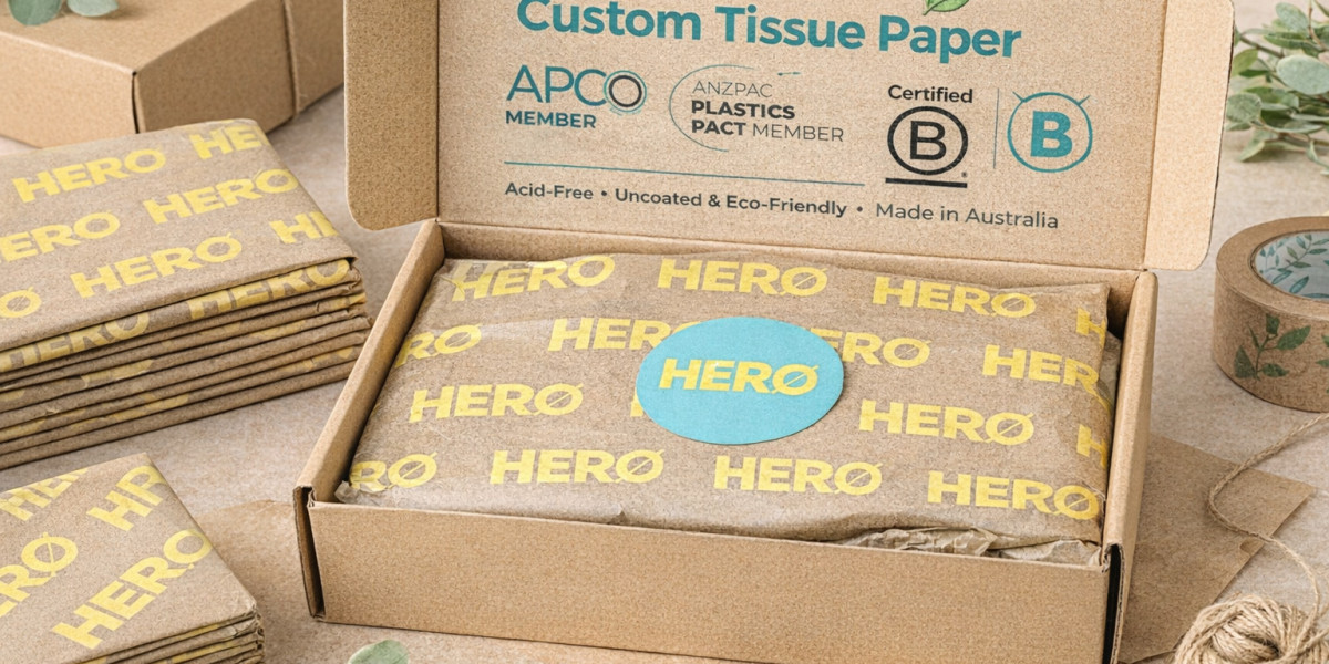 Elevate Your Packaging with Eco-Friendly Custom Tissue Paper