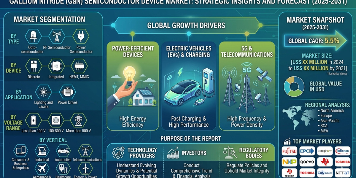 US Gallium Nitride Device Industry Trends Accelerated by 5G Deployment and Power Electronics Innovation by 2031