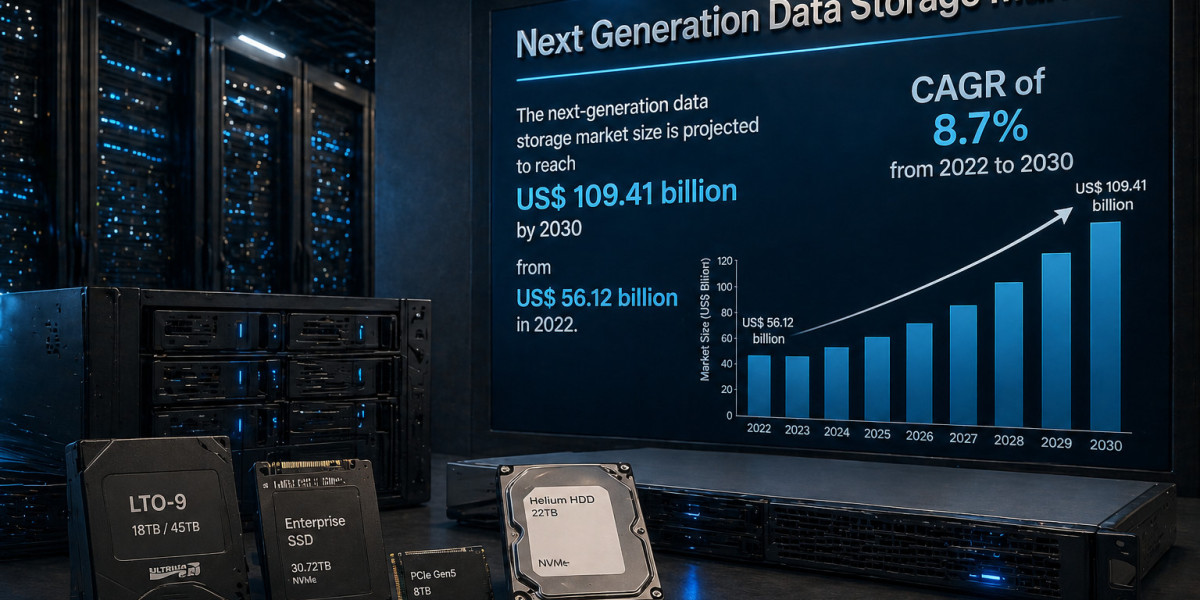 Global Geographic Share Analysis of the Next Generation Data Storage Market