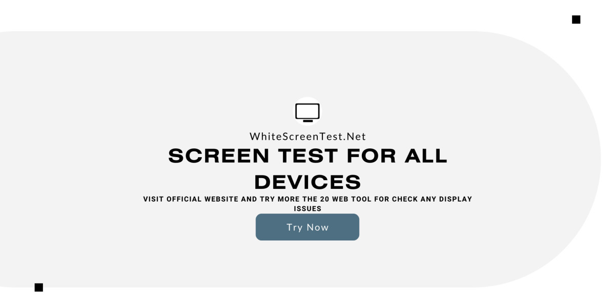 Free White Screen for Dead Pixel Detection Online