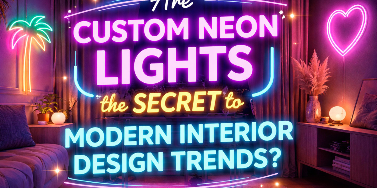 Can Custom Neon Lights Improve Your Room Aesthetic?