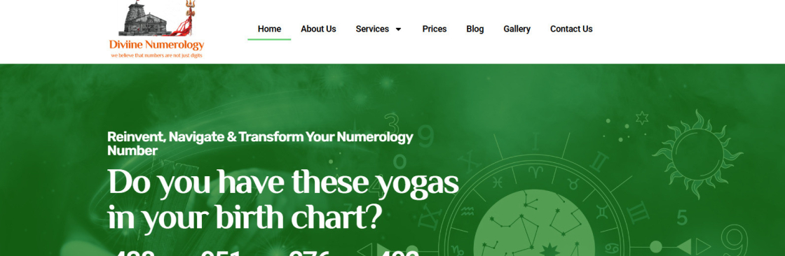 Diviine Numerology Cover Image