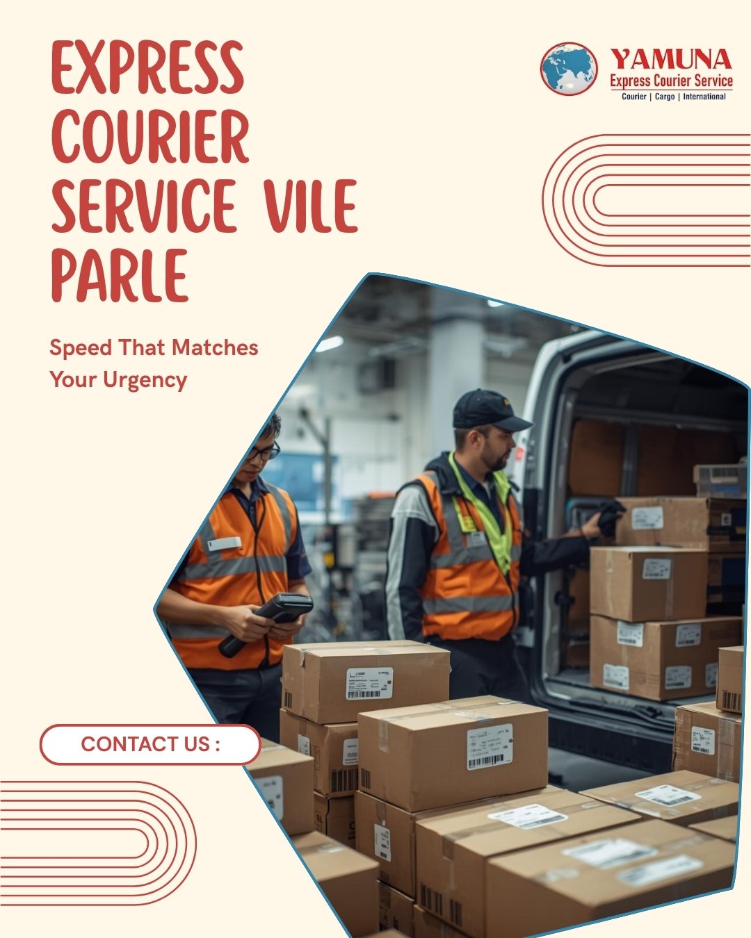 Express Courier Service in Vile Parle East for Urgent Deliveries