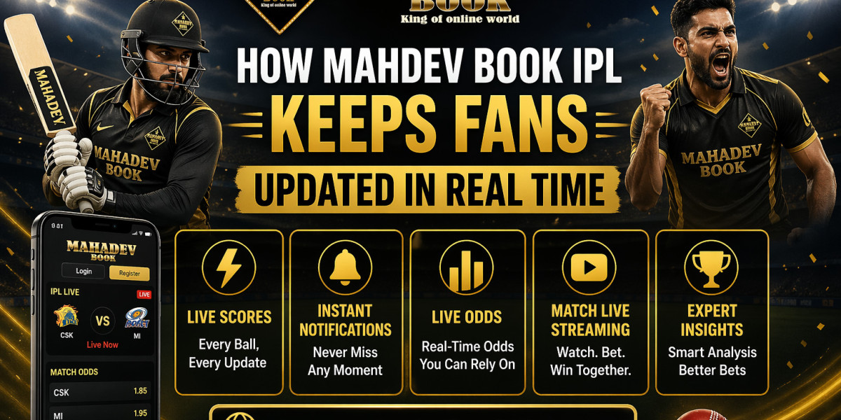How Mahadev Book IPL Keeps Fans Updated in Real Time