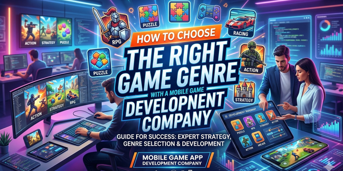 How to Choose the Right Game Genre with a Mobile Game App Development Company