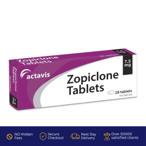 Actavis Zopiclone 7.5mg Tablets – UK Pharmacy Store