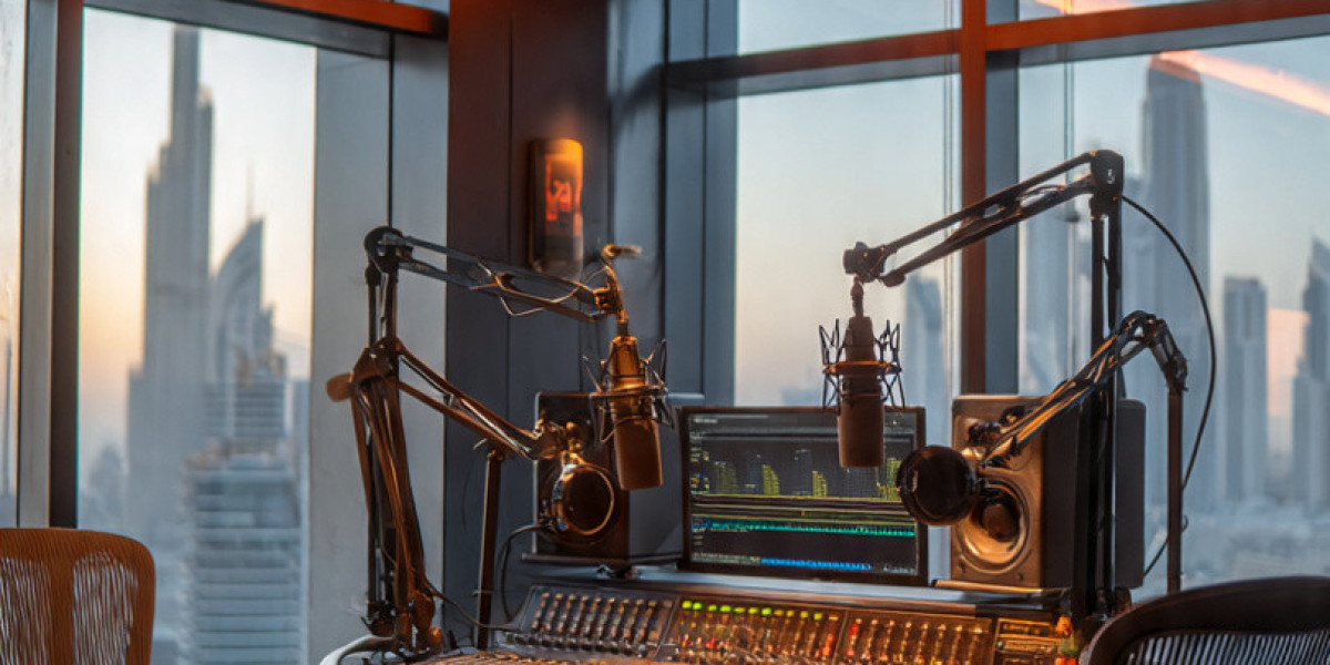 Best podcast studio in dubai for Podcasts Interviews and Shows