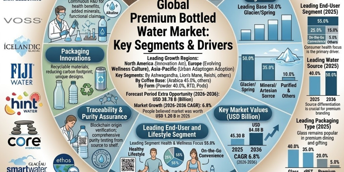 Premium Bottled Water Market Report: Growth, Demand & Forecast