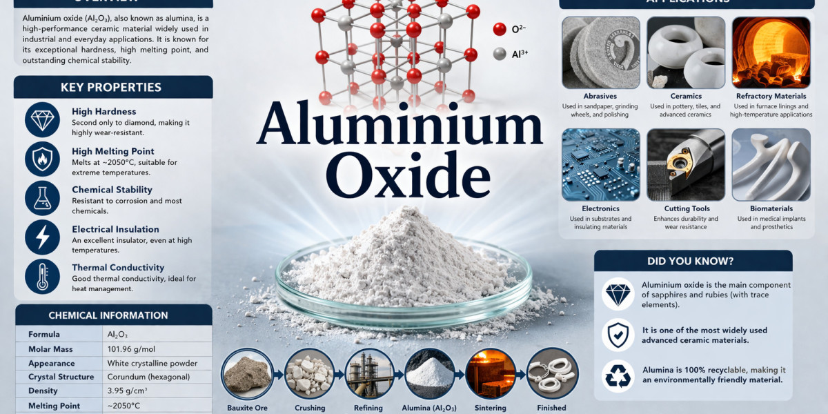 Aluminium Oxide Market by 2034: Market Scope and Industry Insights