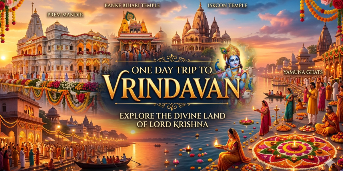 One Day Trip to Vrindavan: Explore the Divine Land of Lord Krishna