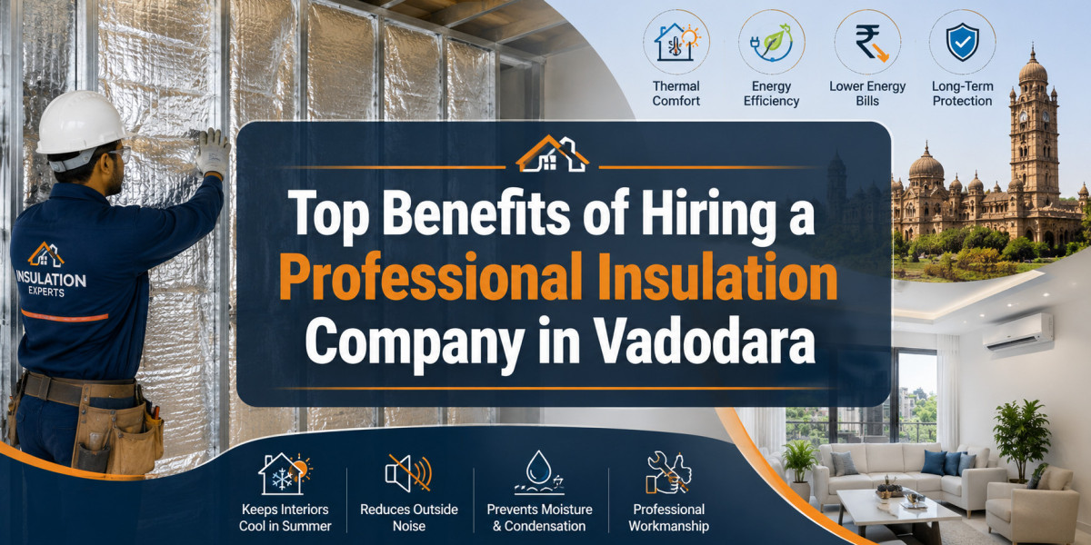 Top Benefits of Hiring a Professional Insulation Company in Vadodara