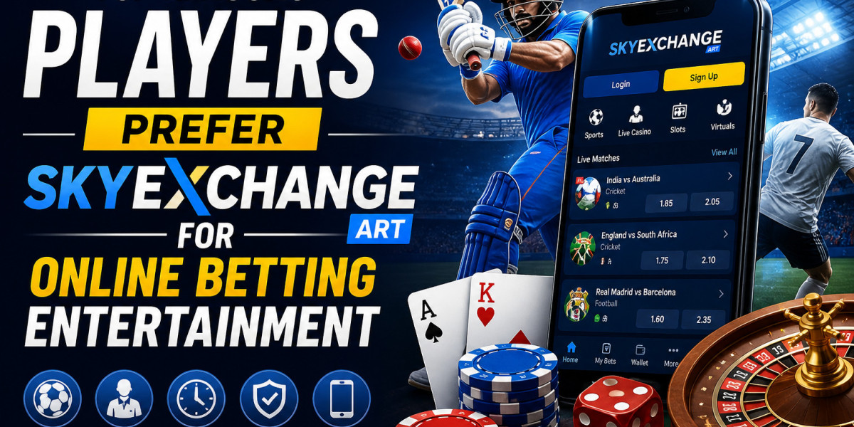 Top Reasons Players Prefer SkyExchange Art for Online Betting Entertainment