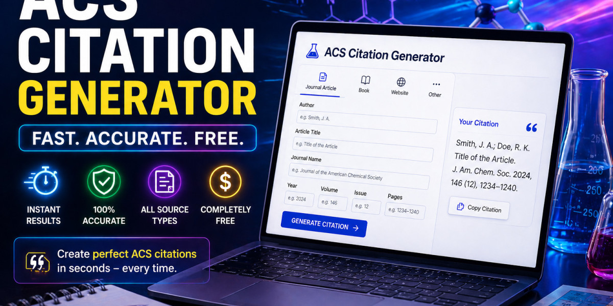 Free ACS Citation Generator for Accurate References