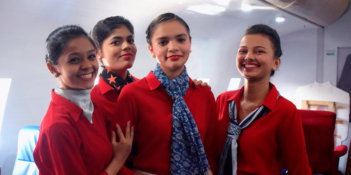 Top Air Hostess Training Institute Near Me with Placement
