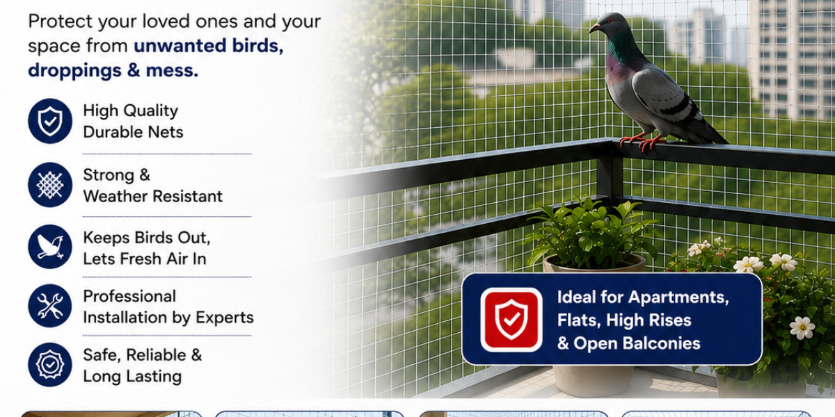 Reliable Bird Net for Balcony in Chennai to Keep Your Living Space Clean and Protected